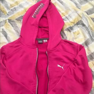 Pink puma jacket